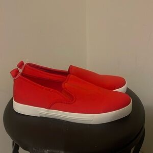 Call it spring sneakers, red size 10
